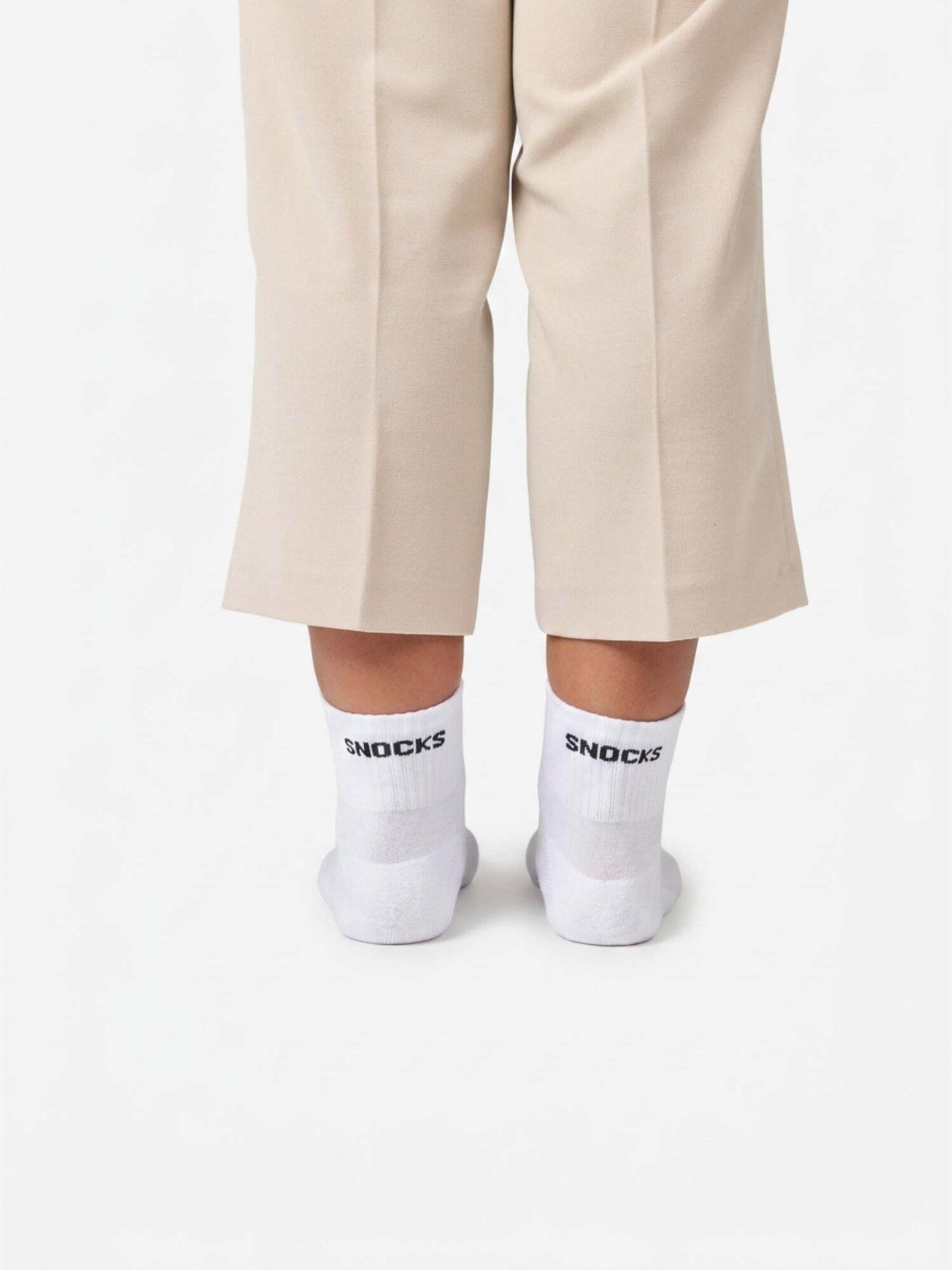 SNOCKS Ankle Socks in Black