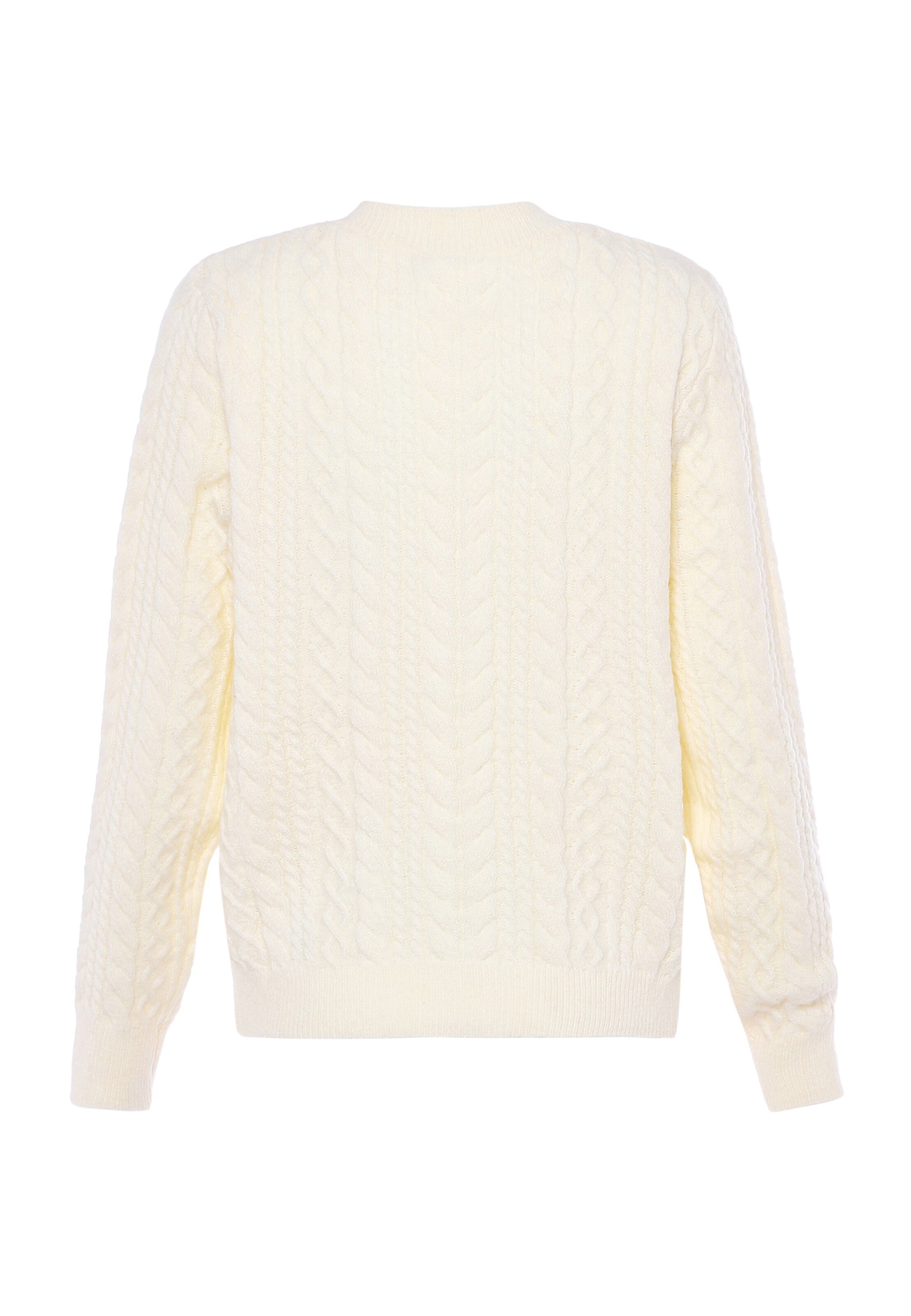 BLONDA Вязаная кофта в Белый