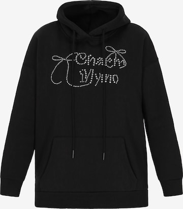 MYMO - Sudadera en negro: frente