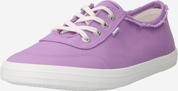 Baskets basses TOM TAILOR en violet : devant