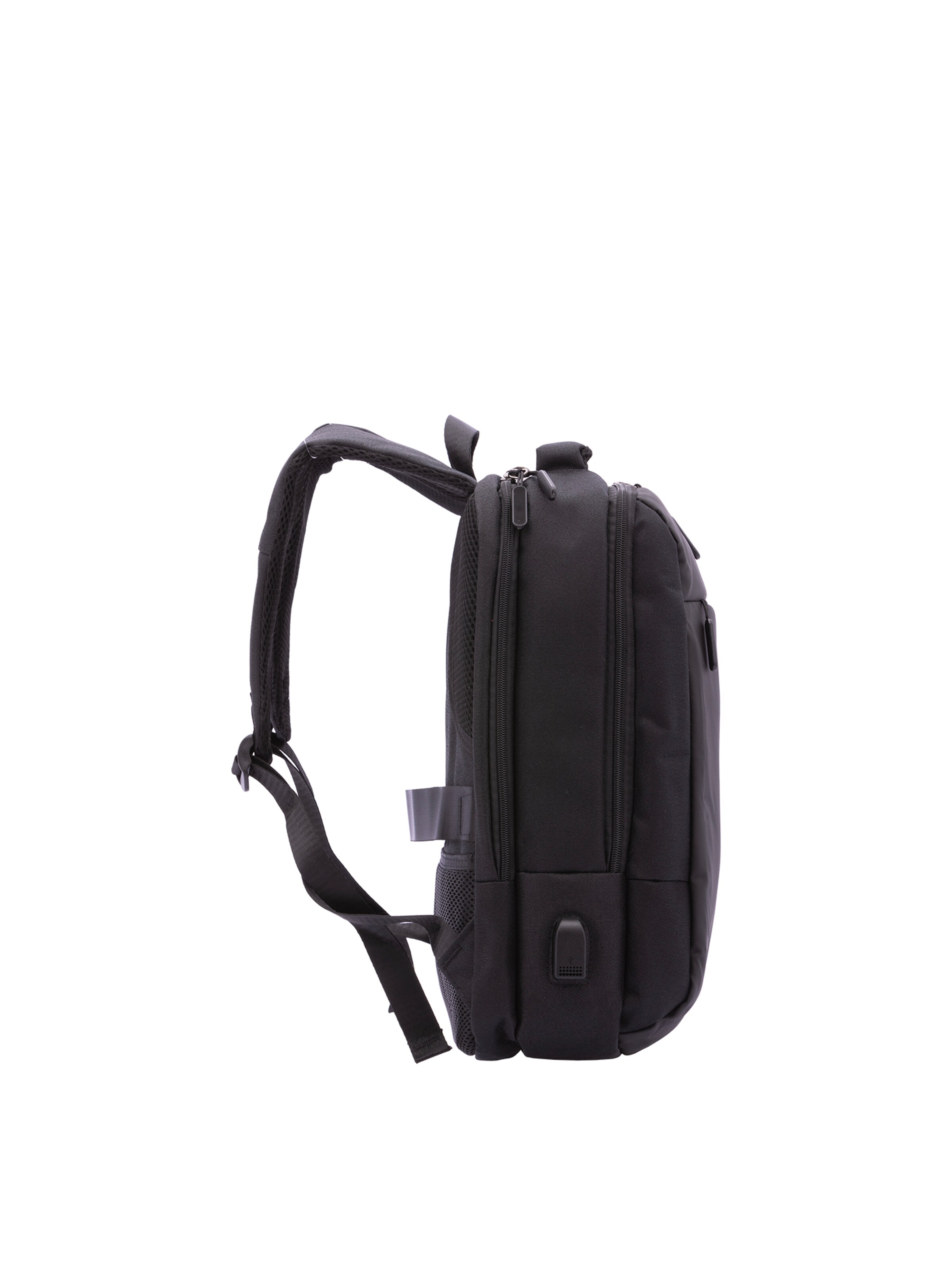 Zaino 'Zaino B Cavalli Poliestere Chiusura Zip Tasche Esterne 40x28x15 cm' di B. Cavalli in nero