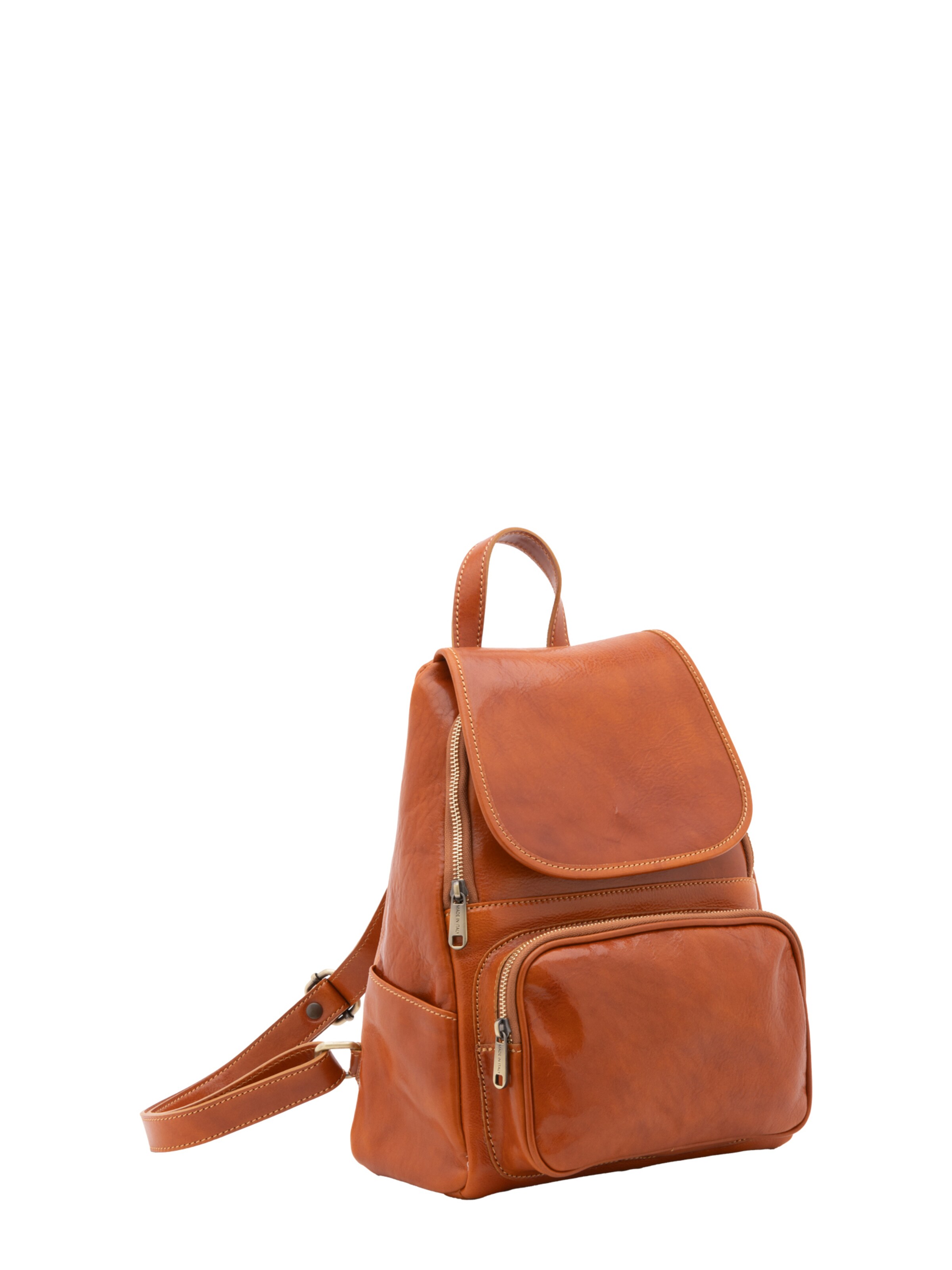 Viola Castellani Rucksack in Braun: Vorderseite