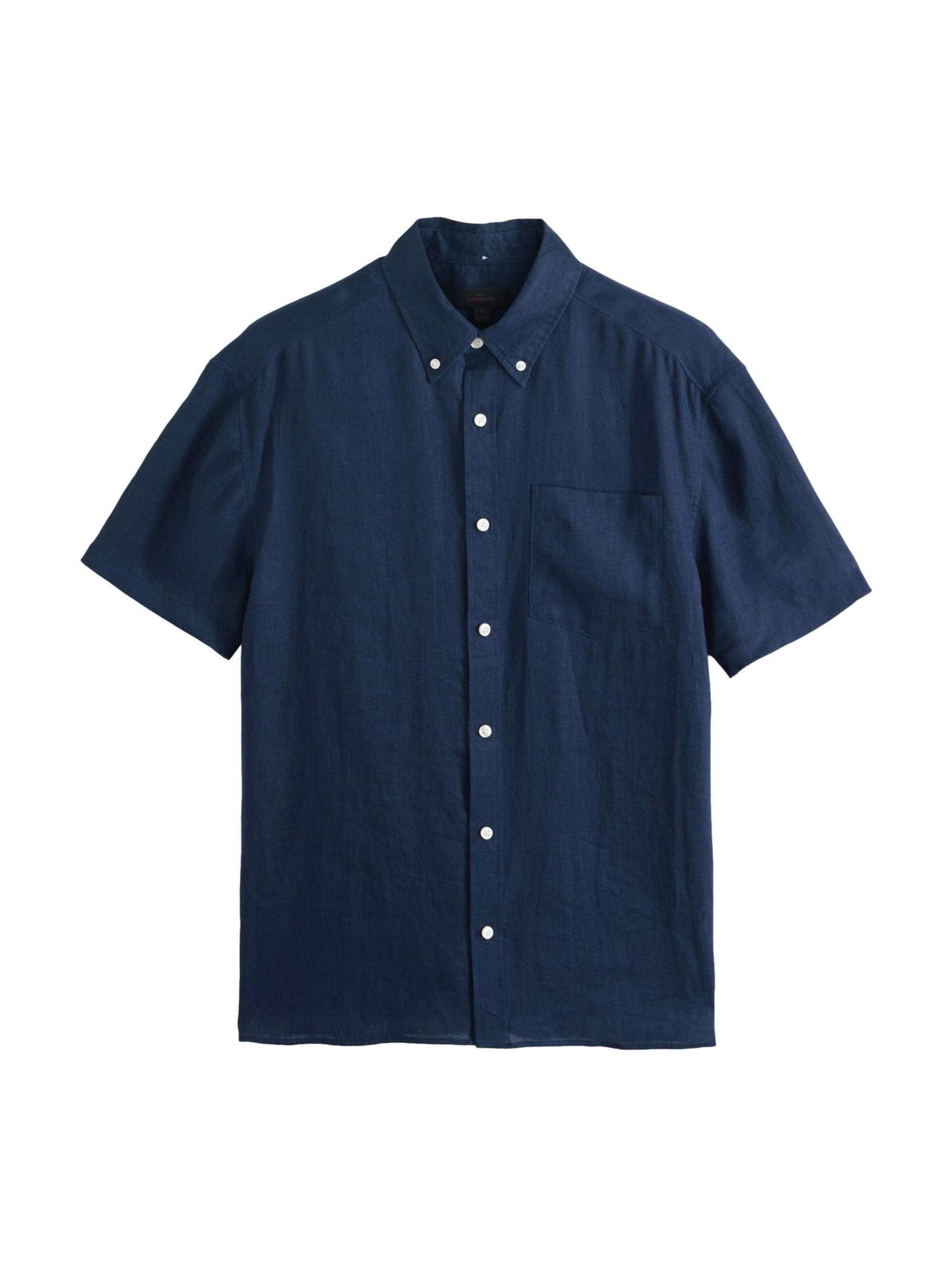 Next Hemd in Blau: Vorderseite