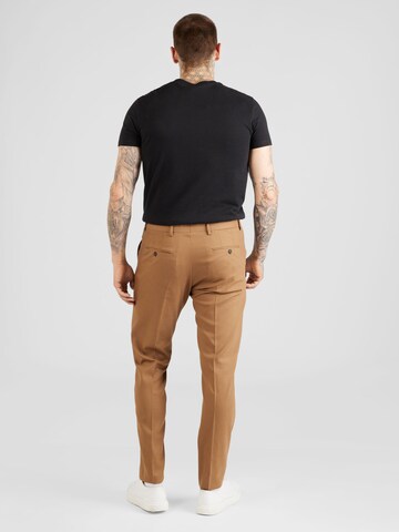 Coupe slim Costume 'NEIL' SELECTED HOMME en beige