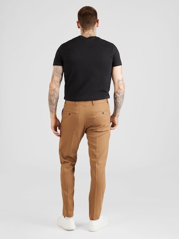 Coupe slim Costume 'NEIL' SELECTED HOMME en beige