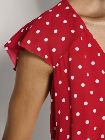 Robe MADELEINE en rouge