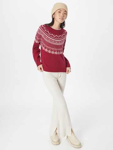 UNITED COLORS OF BENETTON Pullover in Rot