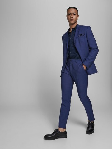 Coupe slim Pantalon à plis 'Solaris' JACK & JONES en bleu