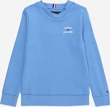 Sweat TOMMY HILFIGER en bleu : devant