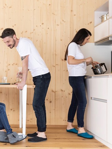 MagicFelt Slippers 'Filzpantoffel Magicfelt 709' in Green