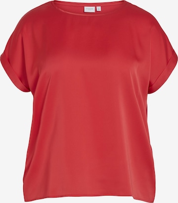EVOKED Blouse in Red: front