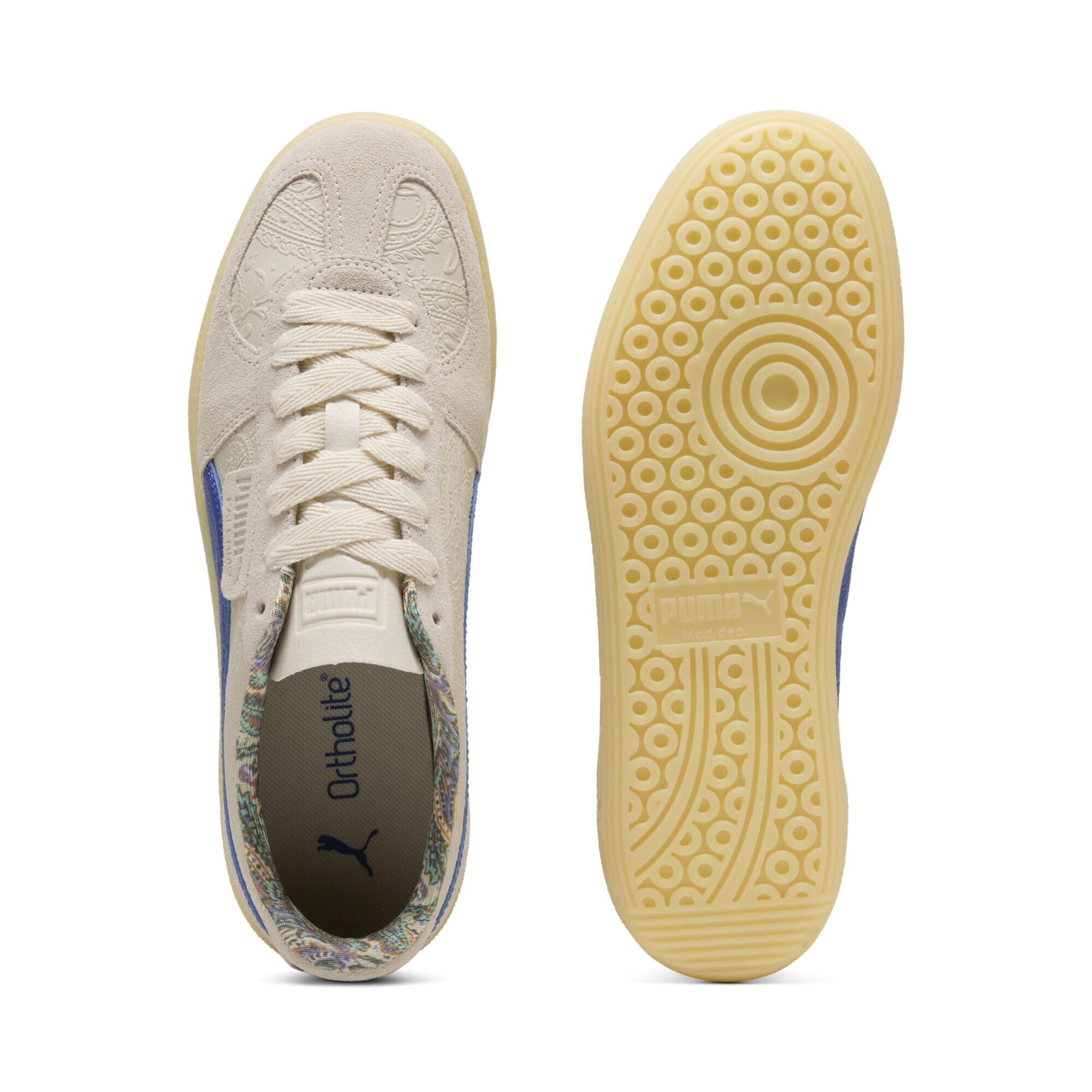 PUMA Sneakers laag 'Palermo Bomber' in Beige