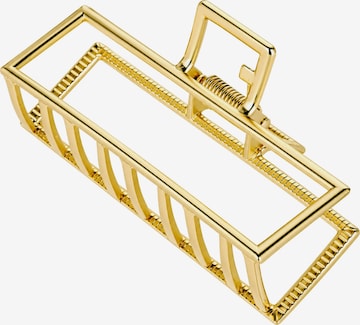 soho Hair accesoires Hair jewelry 'Niba Large Metal Hair Claw - Gold' in Gold: front