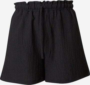 Regular Pantaloni 'RIPPLE' de la Noisy may pe negru: față