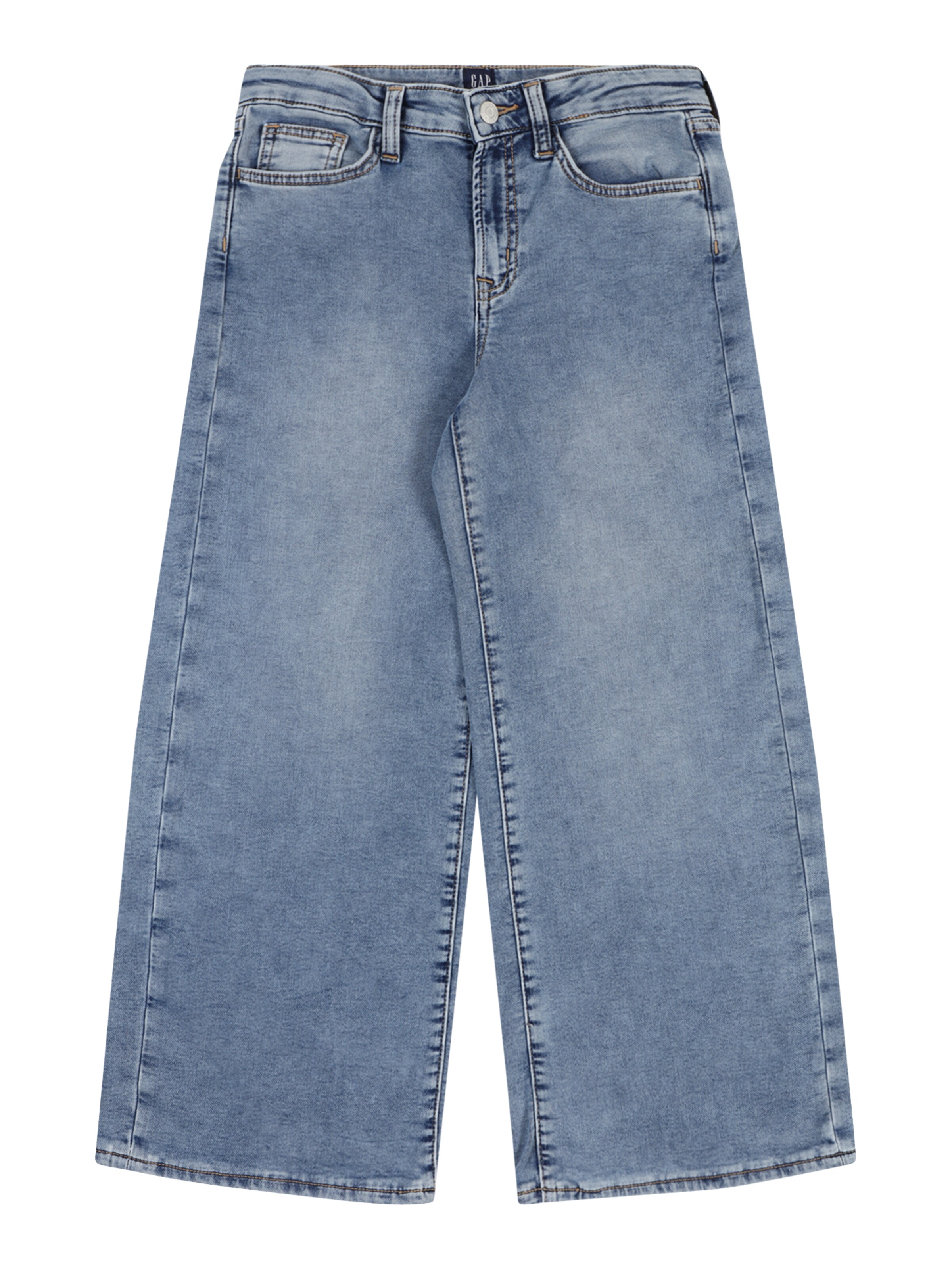 GAP Wide leg Jeans i blå: framsida