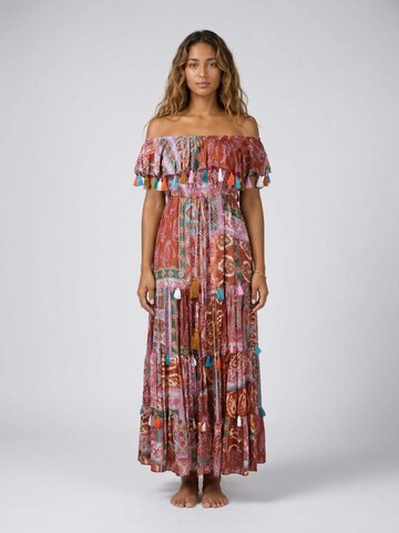 Miss June Kleid 'Robe Longue Liliana'‌‌‌ in Mischfarben