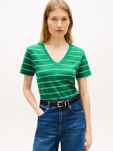 TOMMY HILFIGER T-Shirt 'CODY' in Grün: Vorderseite