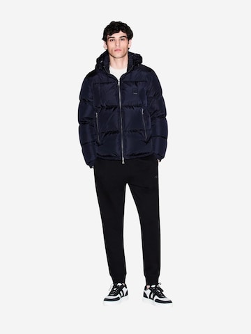 ARMANI EXCHANGE Regular Broek 'XM001299 AF20934' in Zwart
