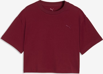 T-Shirt fonctionnel PUMA en rouge : devant
