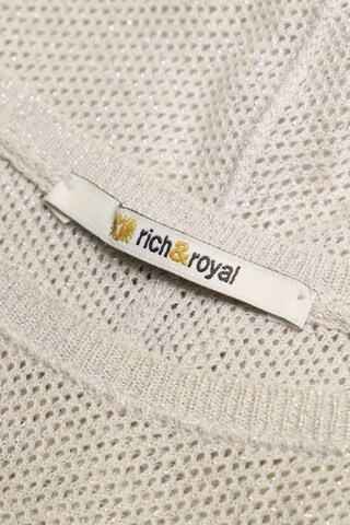 Rich & Royal Pullover S in Grau