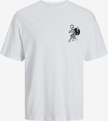 JACK & JONES T-Shirt 'RANDOM' in Weiß: predná strana