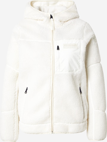 NAPAPIJRI - Chaqueta polar 'YUPIK OG' en blanco: frente