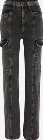 Gap Tall - regular Pantalón vaquero cargo 'HAINE' en negro: frente