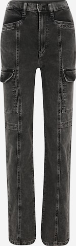 Gap Tall Regular Cargo jeans 'HAINE' in Black: front