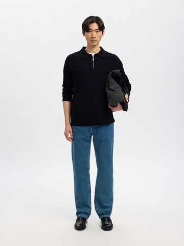 Pullover 'SLHTeller' di SELECTED in blu
