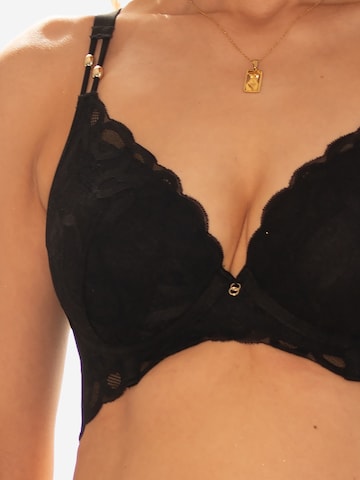 Invisible Soutien-gorge 'Mekika' SugarShape en noir