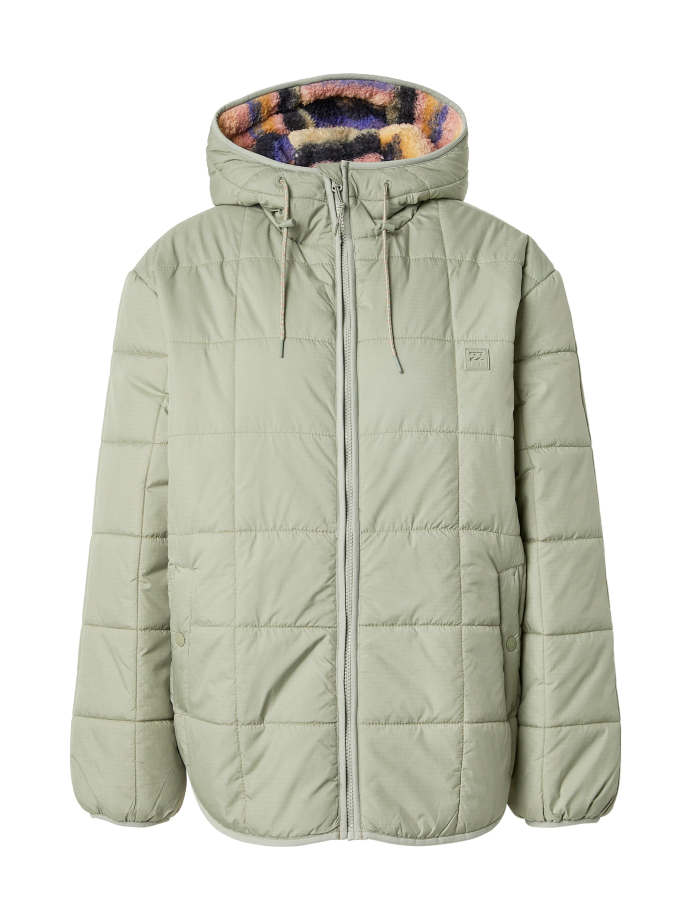 BILLABONG Sportsjakke 'HAPPY CAMPER' i grøn: forside