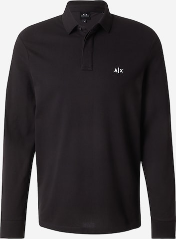 ARMANI EXCHANGEMajica - crna boja: prednji dio