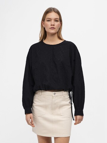 OBJECT Blouse in Zwart: voorkant