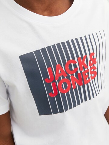 Maglietta di Jack & Jones Junior in bianco