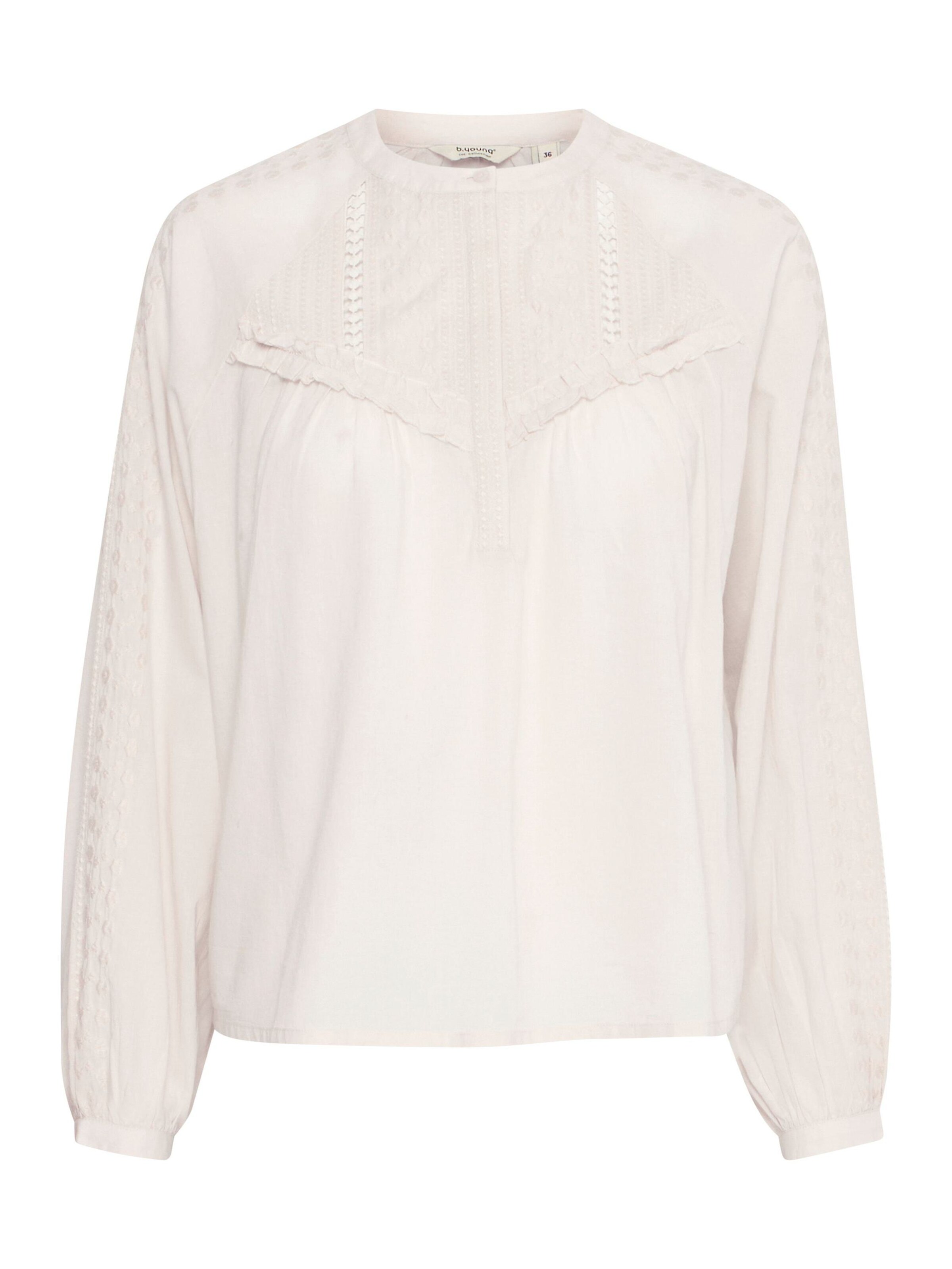 b.young Bluse 'Iulia' in Beige: Vorderseite