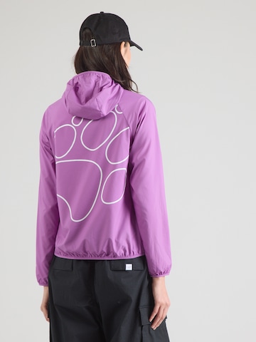 JACK WOLFSKIN Outdoorová bunda 'PRELIGHT AERO' - Fialová: predná strana