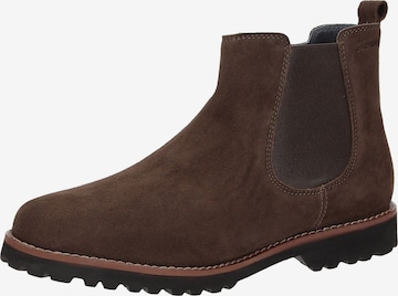 Bottines SIOUX en marron : devant