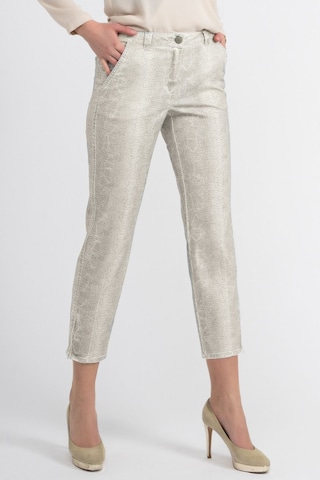 Coupe slim Pantalon Recover Pants en beige : devant