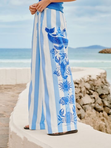 Next Regular Broek in Blauw