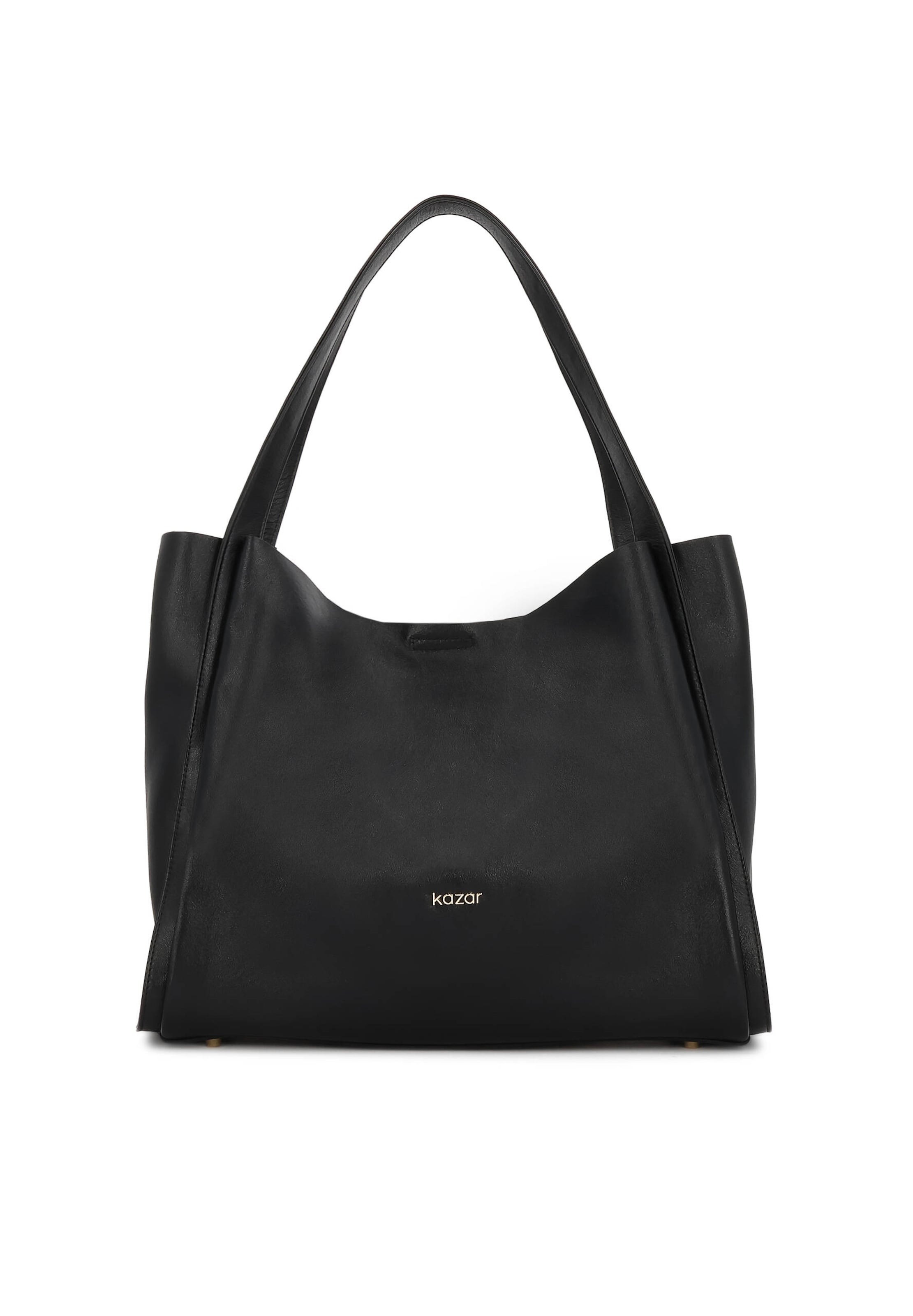 Kazar Cabas en noir, Vue avec produit