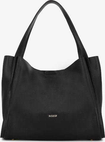 juoda Kazar Pirkinių krepšys: priekis