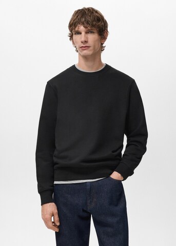 MANGO MAN Sweatshirt 'Nola' in Black: front