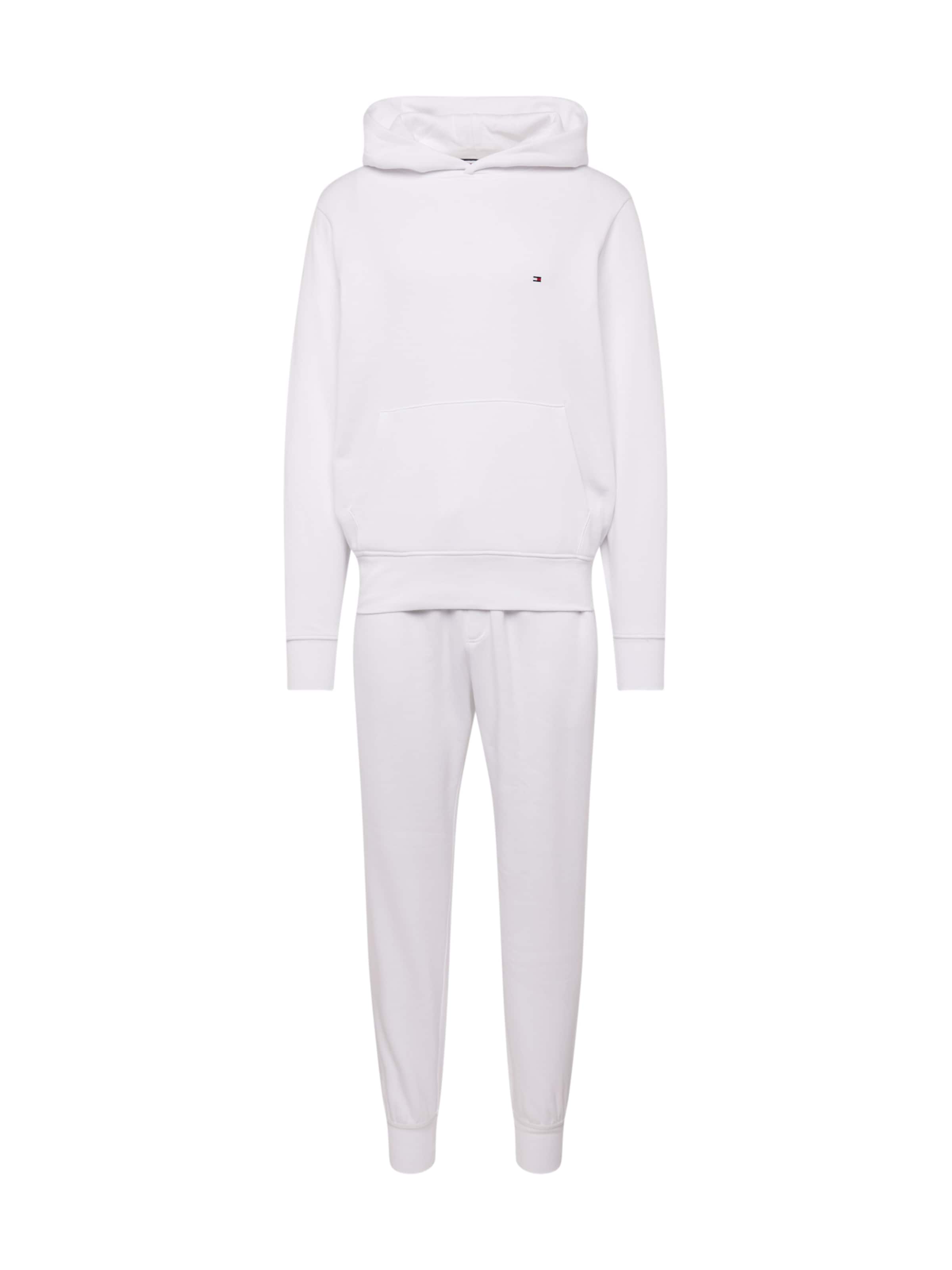 Survêtement TOMMY HILFIGER en blanc : devant