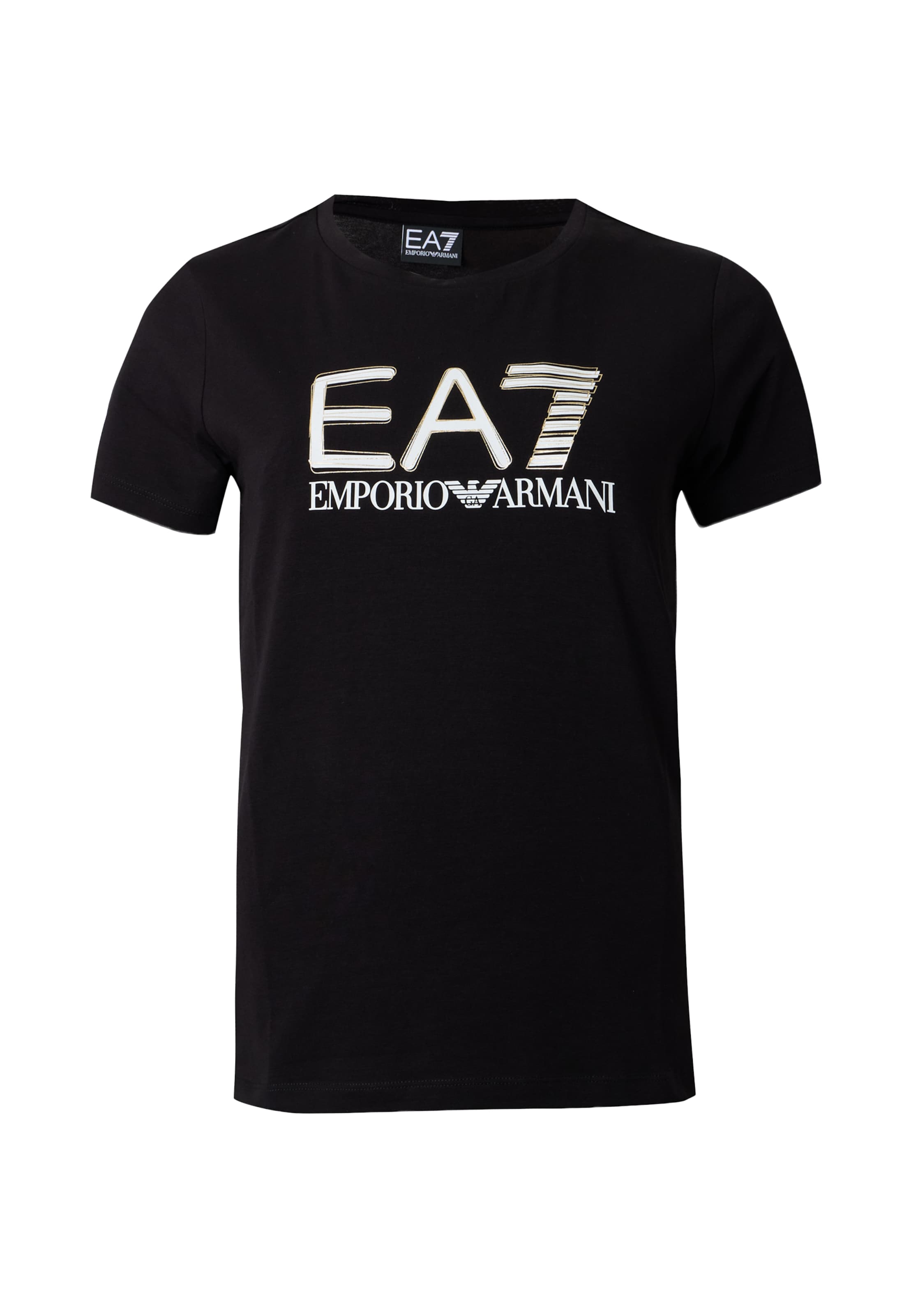 EA7 Emporio ArmaniMajica - crna boja: prednji dio