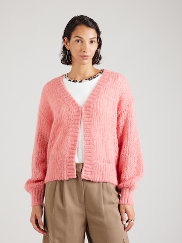 ROUGE EDIT Kofta 'ROUBANU' i rosa: framsida