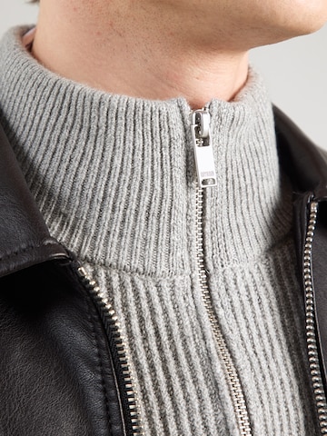 DRYKORN Knit Cardigan 'ANTONIO 10' in Grey