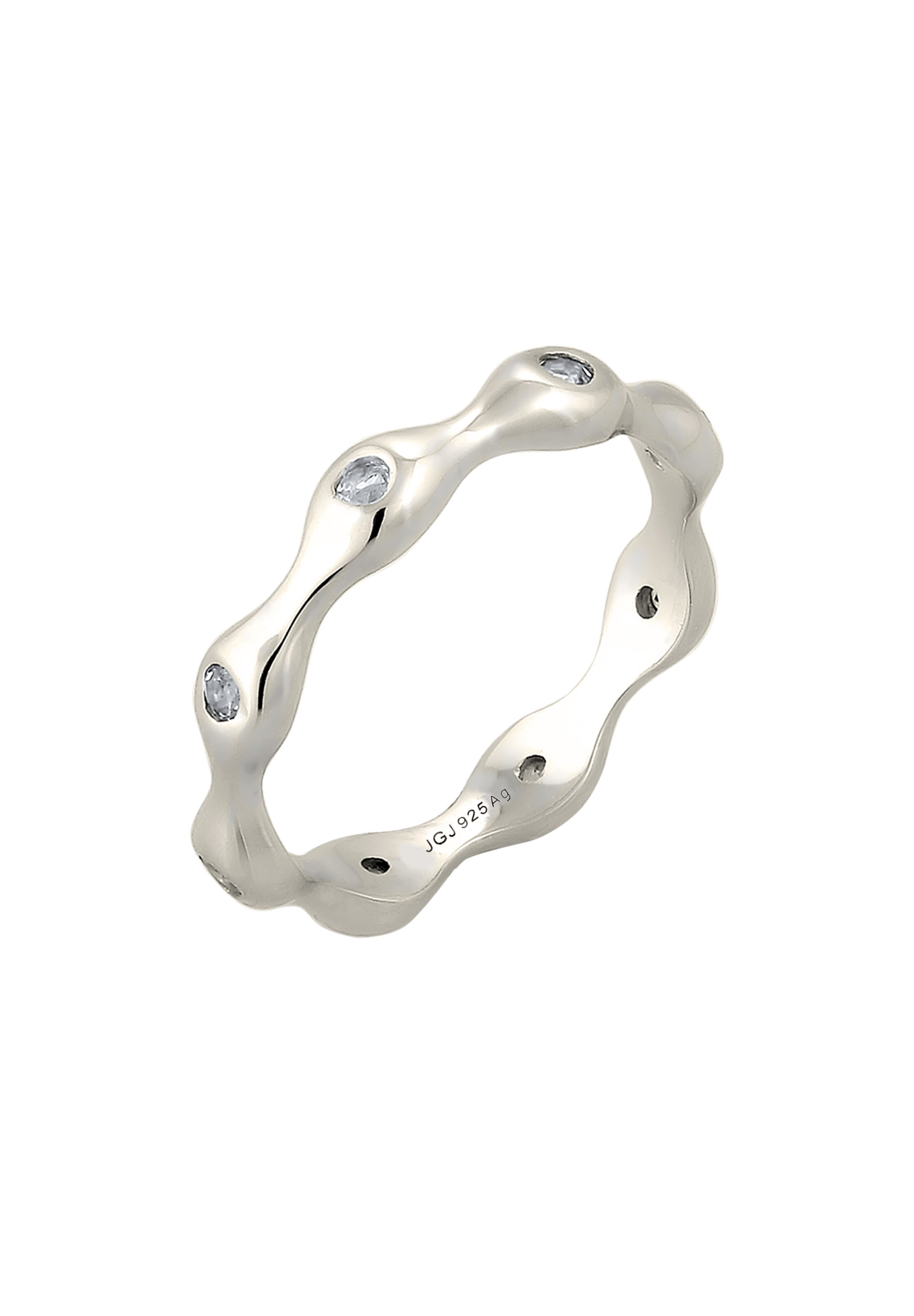 ELLI PREMIUM Ring in Zilver: voorkant