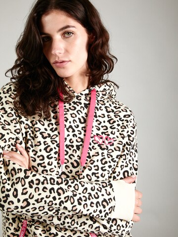 Zwillingsherz Sweatshirt 'Bethany' in Beige