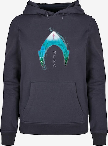 ABSOLUTE CULT Sweatshirt 'Aquaman - Mera Ocean' in Blau: predná strana