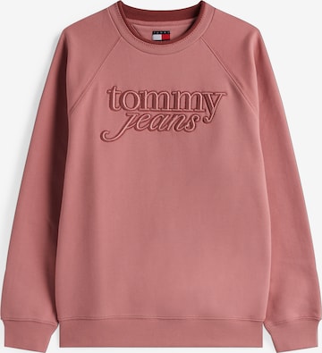 Tommy Jeans Свитшот в Ярко-розовый: спереди